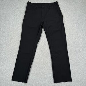 1620 Workwear The Shop Pant Mens 34x30 Black Unhemmed Utility Trousers USA Made